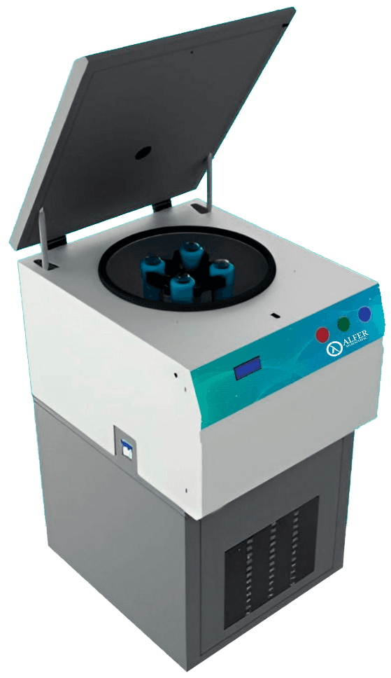 Centrífuga para teste de BSW com aquecimento